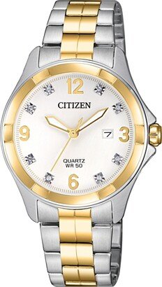 Citizens Women's Quartz Two-Tone Stainless Steel Bracelet Watch 32mm