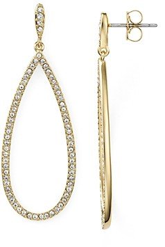 Pave Drop Earrings