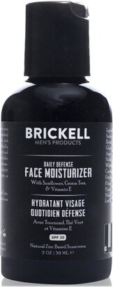 Brickell Mens Products Brickell Men's Products Daily Defense Face Moisturizer Spf 20, 2 oz.