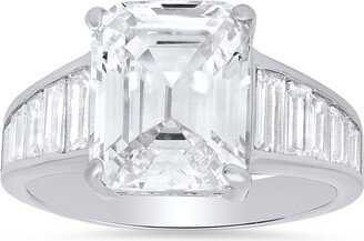 Queen Jewels Emerald Cut CZ Ring