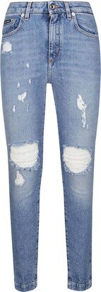 Audrey Distressed Skinny Jeans