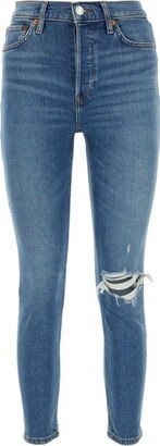 Distressed Skinny Jeans-AR