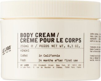 Hinoki Body Cream, 250 mL