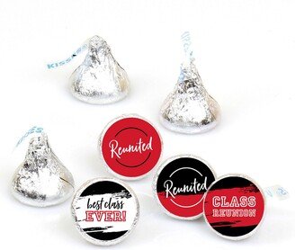 Big Dot Of Happiness Reunited Red School Class Reunion Party Round Labels Fit Chocolate Candy 108 Ct