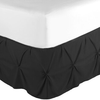 Nestl Bedding 14 Tailored Pinch Pleated Bedskirt, Twin