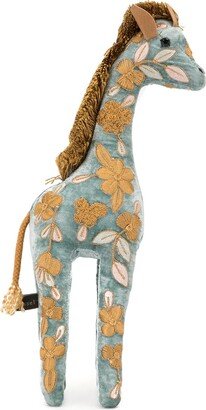 Embroidered Giraffe Soft Toy-AA