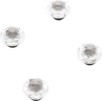 ThreeByThree Seattle Diamond Magnets Clear Pkg/4