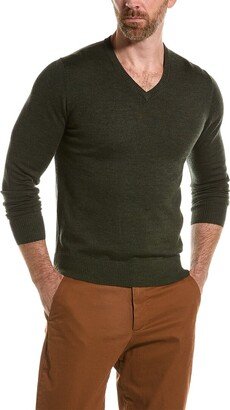 Mette Merino Wool V-Neck Sweater-AF