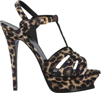 Tribute Leopard Print Platform Sandals