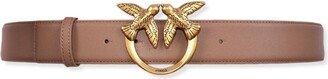 Logo Plaque Buckle Belt-AH