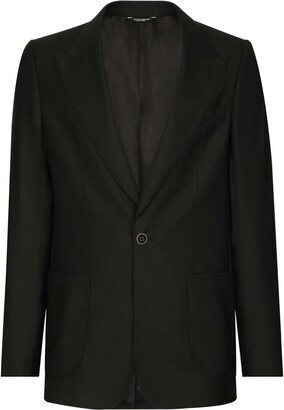 Single-breasted Blazer Jacket-AB