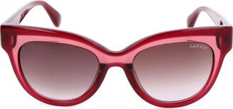 Cat-Eye Frame Sunglasses-AV