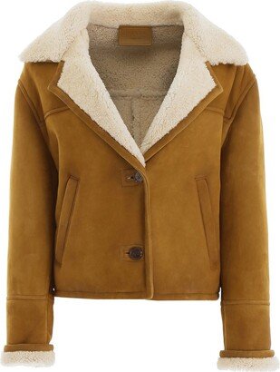 Shearling Buttoned Jacket