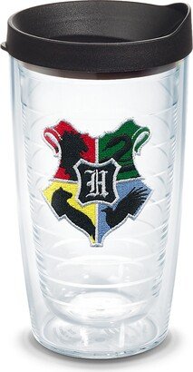 Tervis Harry Potter - Hogwarts House Crests Made in Usa Double Walled Insulated Tumbler Travel Cup Keeps Drinks Cold & Hot, 16oz, Classic - Open Misce