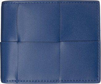 Navy Cassette Wallet