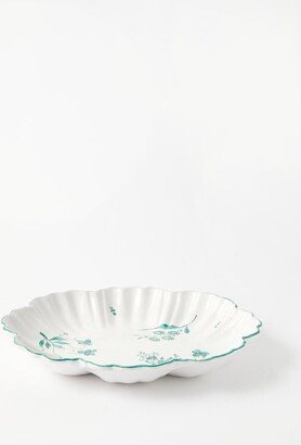 Camaïeu Large Faïence-earthenware Serving Dish