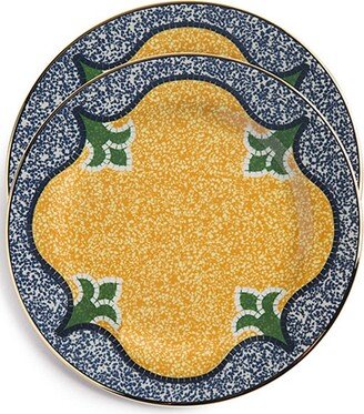 Set Of Two Dessert Plates-AA