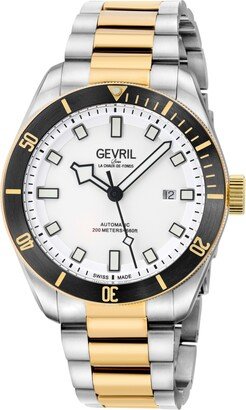 Men's Yorkville Swiss Automatic Two-Tone Stainless Steel Watch 43mm