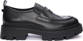 Stud-Detailed Slip-On Loafers