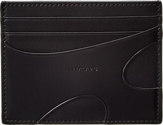 Cutout Leather Card Case