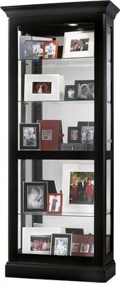 680477 Berends Curio Cabinet 680477 Black Satin