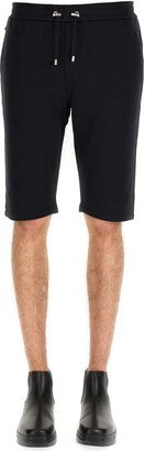 Flocked Logo Shorts