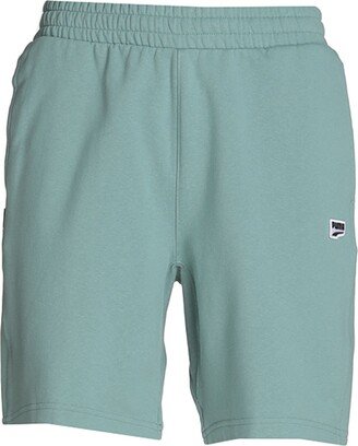 downtown Shorts 8 Tr Shorts & Bermuda Shorts Sage Green