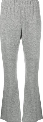 Knitted Flared Trousers