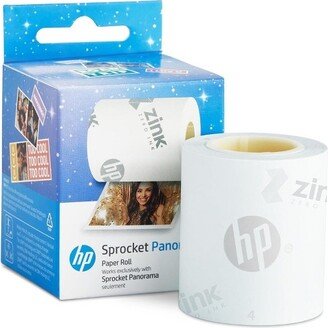 HP Inc. HP Sprocket Panorama 16.4' (5 Meter) Zink Paper Roll, Sticky Backed Photo Paper Roll