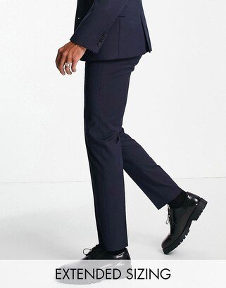 slim suit pants in navy-AB