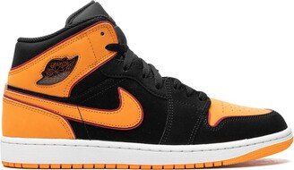 Mid Black Orange sneakers