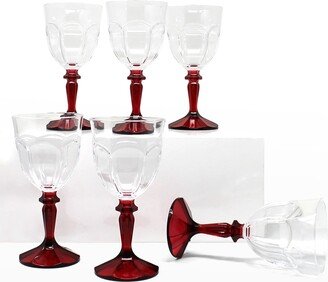 Le Cadeaux Versailles 9 oz. Wine Glasses, Set of 6