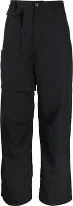 Cyber Habitat straight-leg trousers