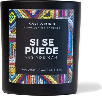 Casita Michi Si Se Puede Latinx Coconut Wax Candle, 8.5 oz