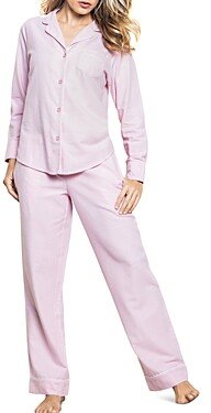 Cotton Pink Flannel Pajama Set