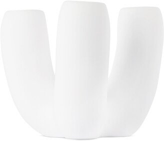 Tina Frey Designs White Noodle Trio Candle Holder