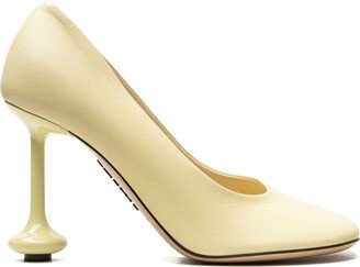 Toy 90mm leather pumps