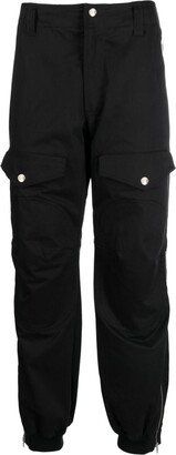 Logo-Patch Wide-Tapered Trousers