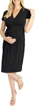 Surplice Maternity/Nursing Dress