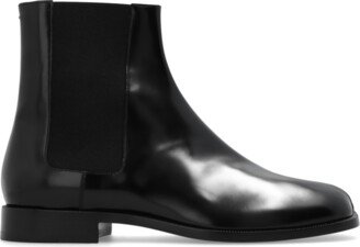 Chelsea Boots With Tabi Toe - Black