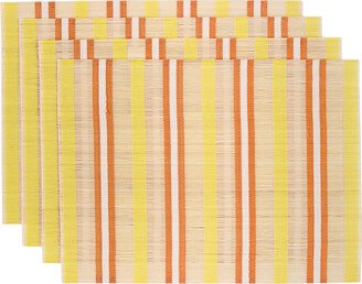 The Conran Shop Orange & Yellow Le Sol Placemat Set, 4 pcs