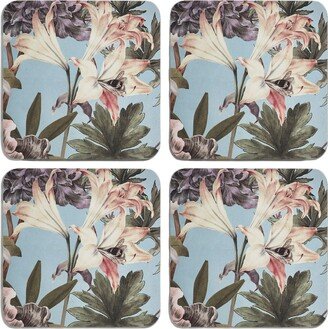 Pure Table Top Kew Gardens Bee Floral Square Coaster