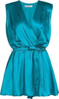 Lamarca Sleeveless Silk Romper