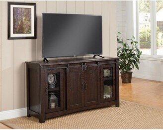 Durango 65 Solid Wood TV Stand Espresso Finish - Martin Svensson Home