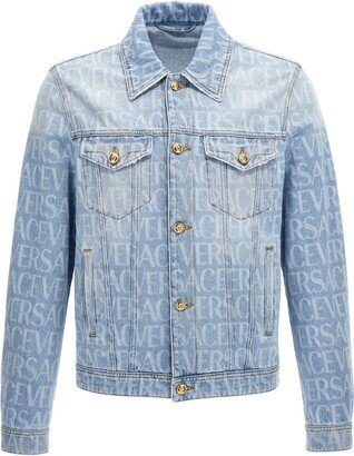 'Versace Allover' denim jacket