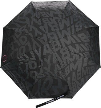 Bimba y Lola All-Over Logo-Print Umbrella