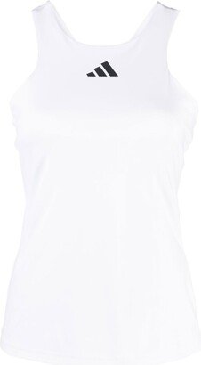 adidas Tennis Logo-Print Tennis Tank Top