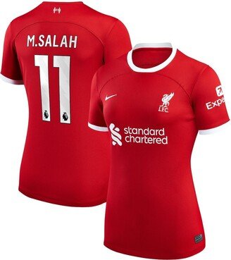 Women's Mohamed Salah Red Liverpool 2023/24 Home Replica Player Jersey