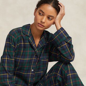 Plaid Flannel Pajama Set