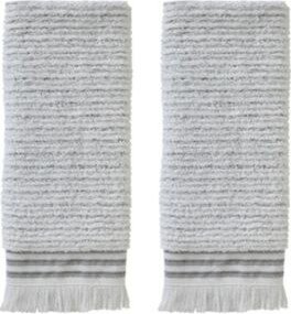 Subtle Stripe Cotton Bath Towels